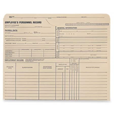 Quality Park Products Personnel Record Jacket- Flat Exp- 9-.50in.x11-.75in.- QU463510